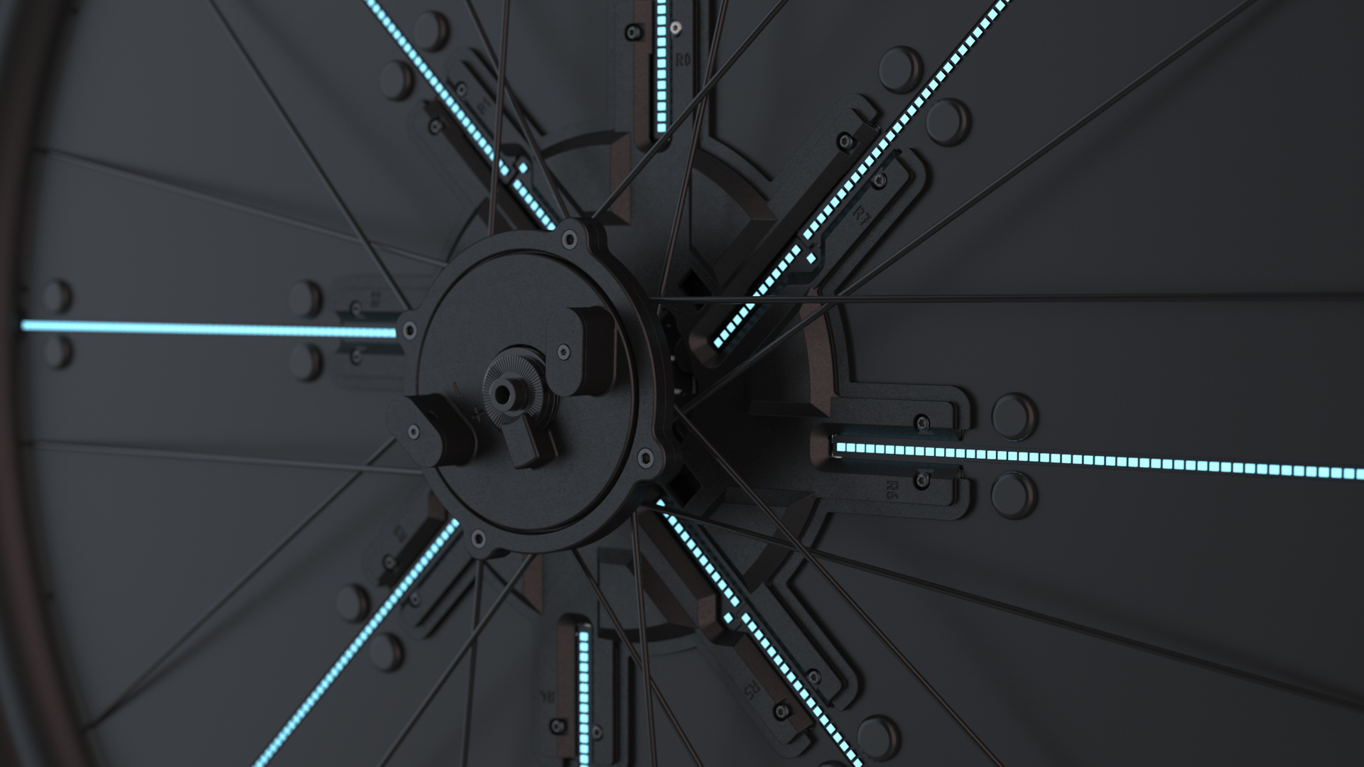 Persistence of Vision Bike Wheel