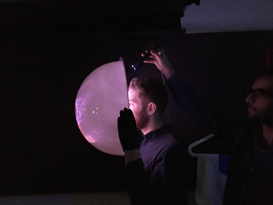 VR Helmet - Simulated Astronaut Experience