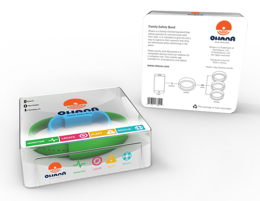 Ohana - Wireless Swimmer Safety Device